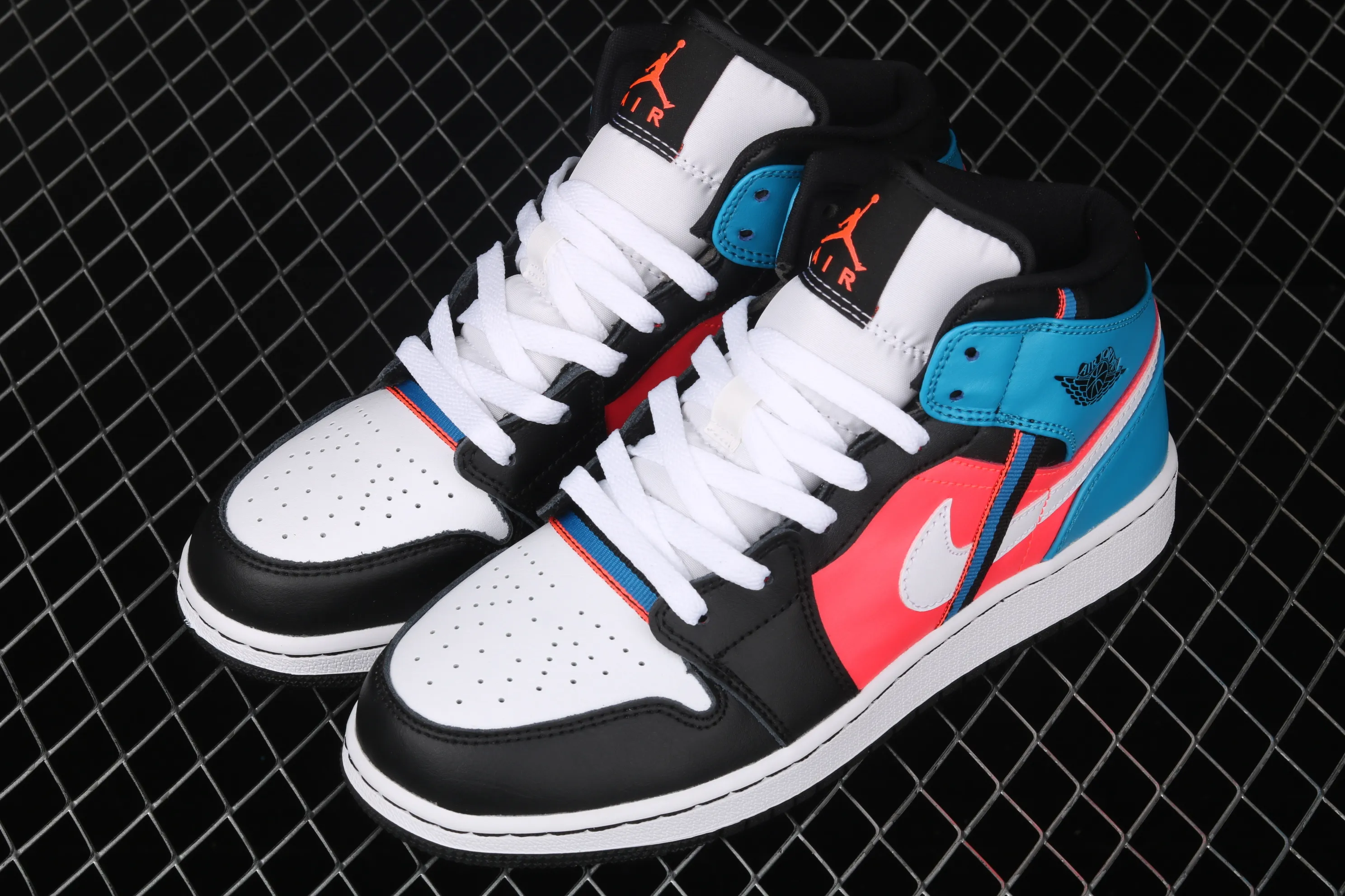 All categories Air Jordan Jordan series basketball shoes Air Jordan 1 Mid Air Jordan1 Mid Game Time AJ1 Joe 1 Zhongbang basketball shoes CV4891-001